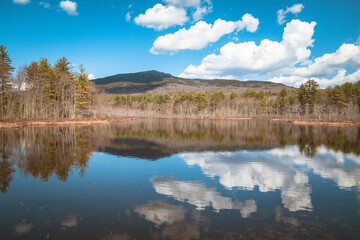 Mount Monadnock Reflection in Perkins Pond, New Hampshire