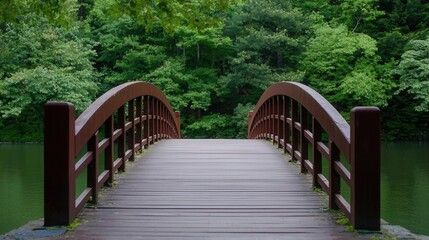 A bridge connecting two distant lands, the promise of unity and connection