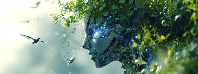 Advanced AI Blending with Nature