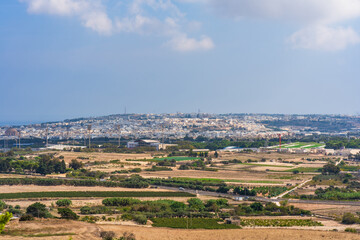 Countryside around Mdina, Malta