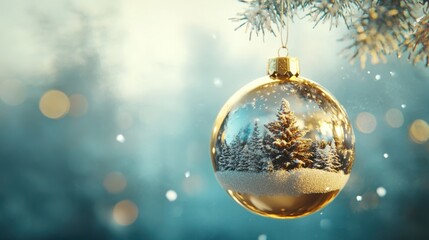 The Golden Christmas Ornament
