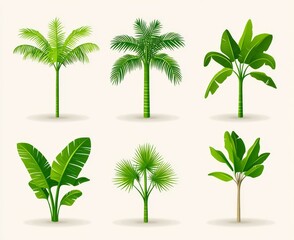 Obraz premium Stylish logo design template with palm tree. Perfect for holiday rentals, travel services, tropical spas, and beauty salons.