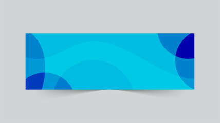 Abstract LinkedIn background modern template