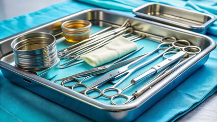 Sterile Surgical Sutures Kit
