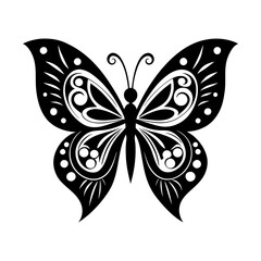 butterfly silhouette vector art image 6.eps