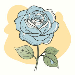 Floral Masterpiece: Hand-Drawn Roses in a Beautiful Vector Design, Featuring Artistic Rose Illustrations and Natural Flower Elements, Perfect for Nature-Inspired Art and Creative Design Projects