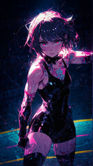 woman dancing in nightclub