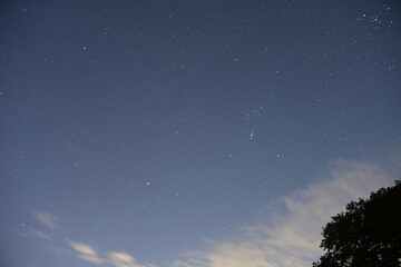 Naklejka premium starry night sky