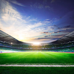 Stadium Background 4K Image
