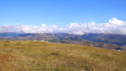 panorama of the mountains