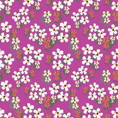 Abstract elegance pattern with floral background.