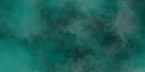 Abstract grunge blank and mint green or blank texture surface background,blue smoke on black background.grunge stained blue paper texture close up,Blue or mint green dusty old scratched grunge texture