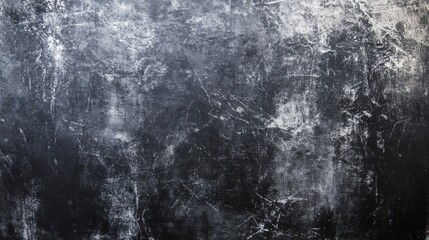 Fototapeta premium Black Surface with White Scratches and Smudges