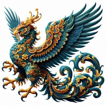 Chinese phoenix bird 