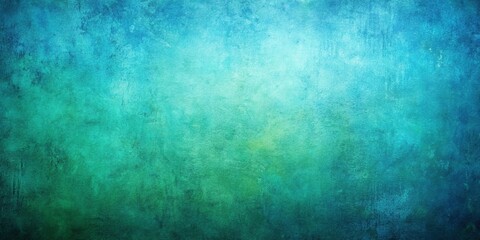 Fototapeta premium Extreme close-up abstract blue and green textured background