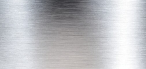 Circular brushed stainless steel texture, creating a focal point with smooth, polished metal, perfect for modern and industrial themes