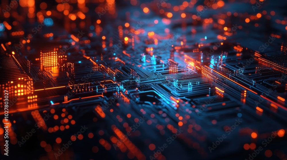 Poster dynamic abstract connections and circuits in a vibrant digital ecosystem