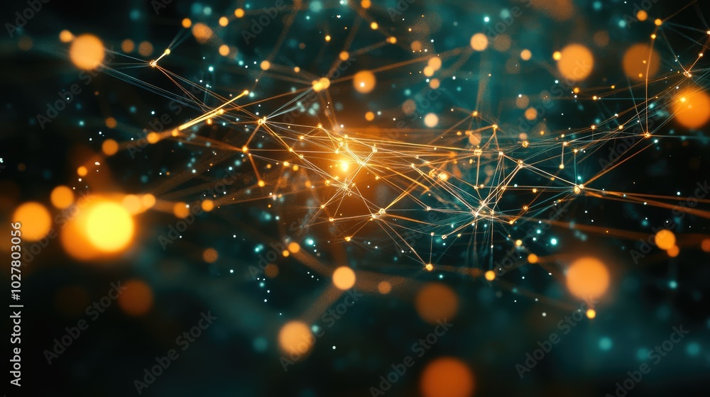 Aufkleber dynamic abstract connections and circuits in a vibrant digital ecosystem