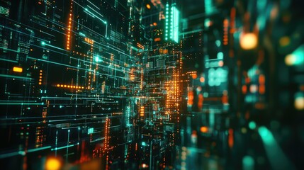 Dynamic abstract connections and circuits in a vibrant digital ecosystem