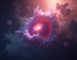 Space theme. Generative ai.