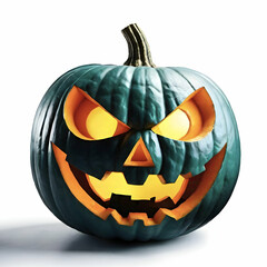 Halloween pumpkin isolated on white background