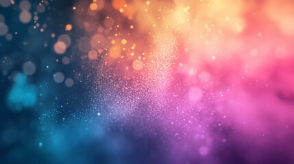 Obraz premium Abstract Blurred Background with Glitter and Bokeh Lights