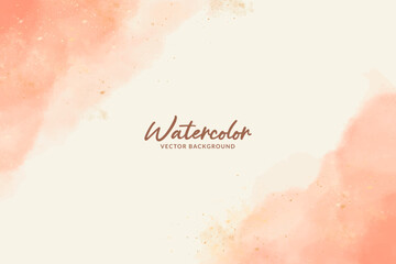 Fototapeta premium Abstract Watercolor Vector Background