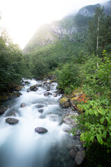 Stunning Mardalsfossen waterfall, Norway