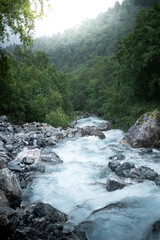 Stunning Mardalsfossen waterfall, Norway