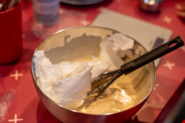 Process of baking belgian waffles