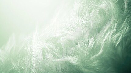 Obraz premium Light green background with a soft texture, creating a serene and calming visual effect