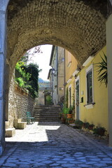 old town of roccabascerana, irpinia, avellino, italy
