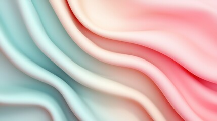 Obraz premium Abstract wave pattern with pastel colors