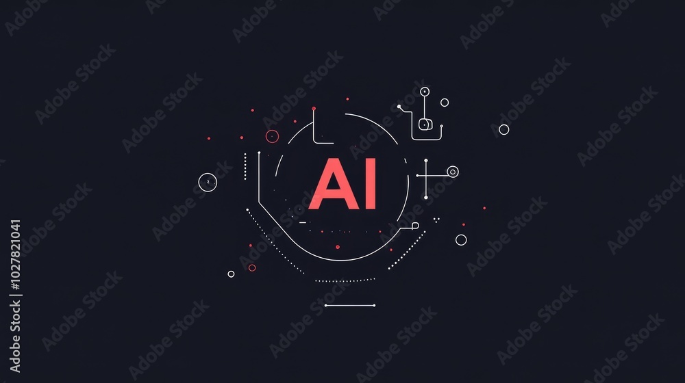 Poster minimalist logo design with 