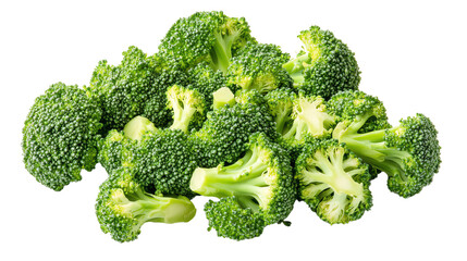 Broccoli, white isolate background