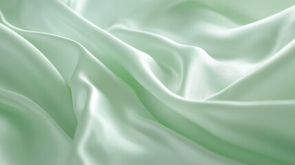 Fototapeta premium Soft pastel green background with a smooth texture, perfect for creating a calm and serene atmosphere
