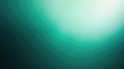 Obraz premium Soft teal green background with a subtle gradient, giving a serene and calming effect