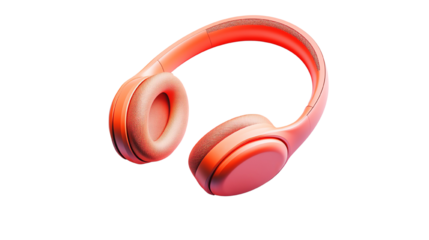 Headphones, white isolate background