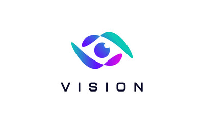 Creative Smart Eye Vision Logo