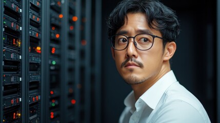 IT technician troubleshooting a computer network, representing the vital role of technology support in keeping systems running smoothly