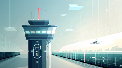 Protecting Air Traffic Control Systems, Advanced Cybersecurity for Airports and Securing Aviation Networks
