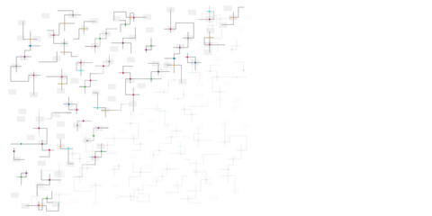 Minimalistic vector texture with linear squares pattern for banner design or header.