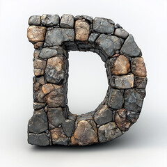 D, zahlen, ziffer, buchtstabe, buchstaben, Alphabet, vorlage, grafik, isoliert, weißer, hintergrund, steintapete, Stein, Steinoptik, , wand, beschaffenheit, fels, alt, abstrakt, dekor, rau, architektu