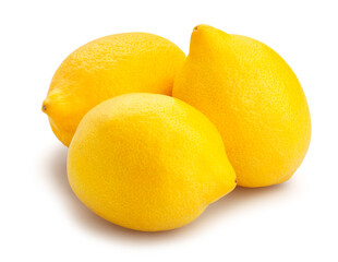lemon path isolated on white