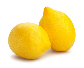 lemon path isolated on white