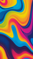 multi colour  liquid abstract background 