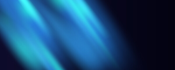 Prism overlay from the sun's rays on the blue wall. Blurred shadows in the room. Soft overlay of natural light. Abstract background for product presentation for studio.Natural light layout.