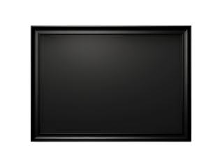 A Black Board - PNG Cutout