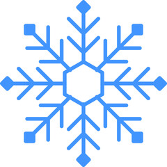 Snowflake icon. Snowflake shape, Christmas, Vector image, Outline, Vector image.