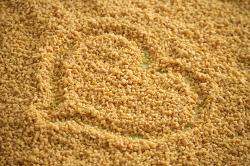 noodles for soup and ravioli made from homemade egg phyllo dough,